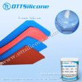 Mold making silicone rubber for pu foam products repeating